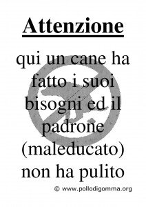 Modello per 1 cacca grande